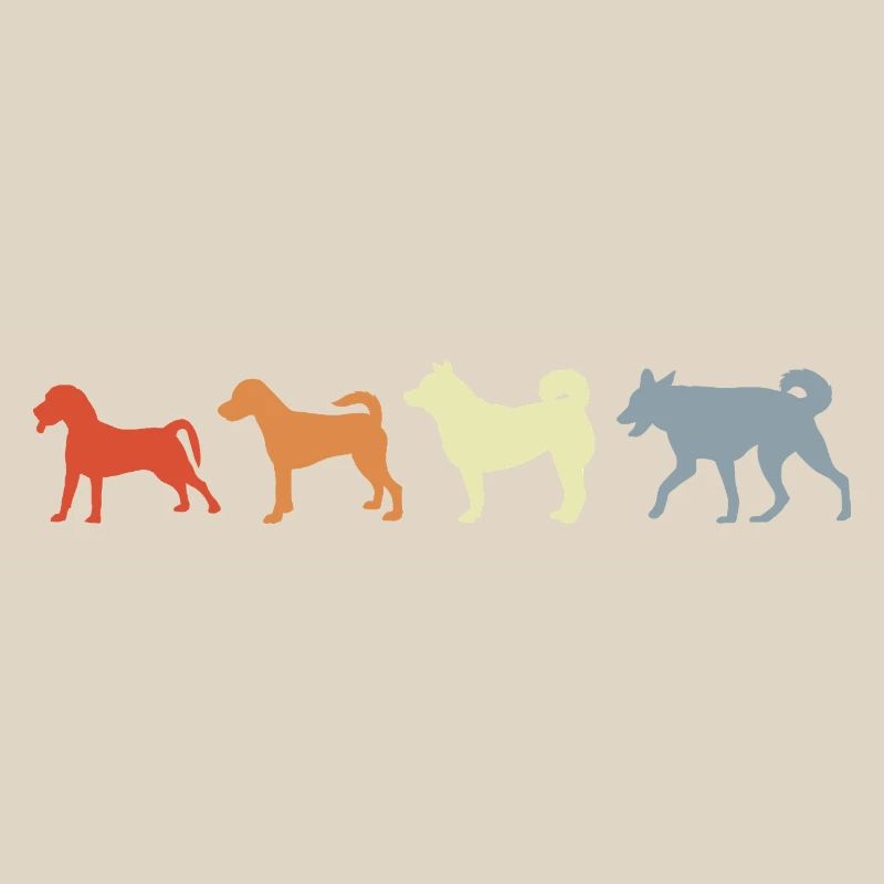 Évolution canine vintage