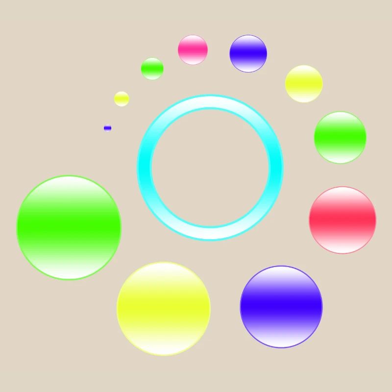 Neon Orbit Ringburst