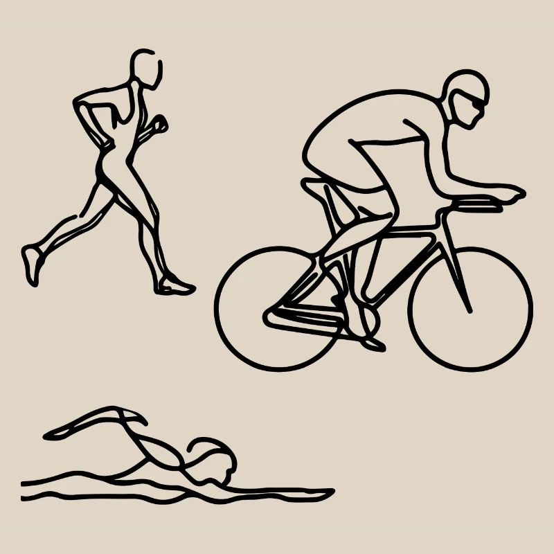 Triathlon Sketch