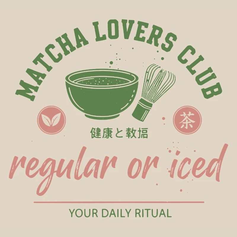 Matcha Lovers Club Regelmäßiges oder Eisgekühltes Tagesritual