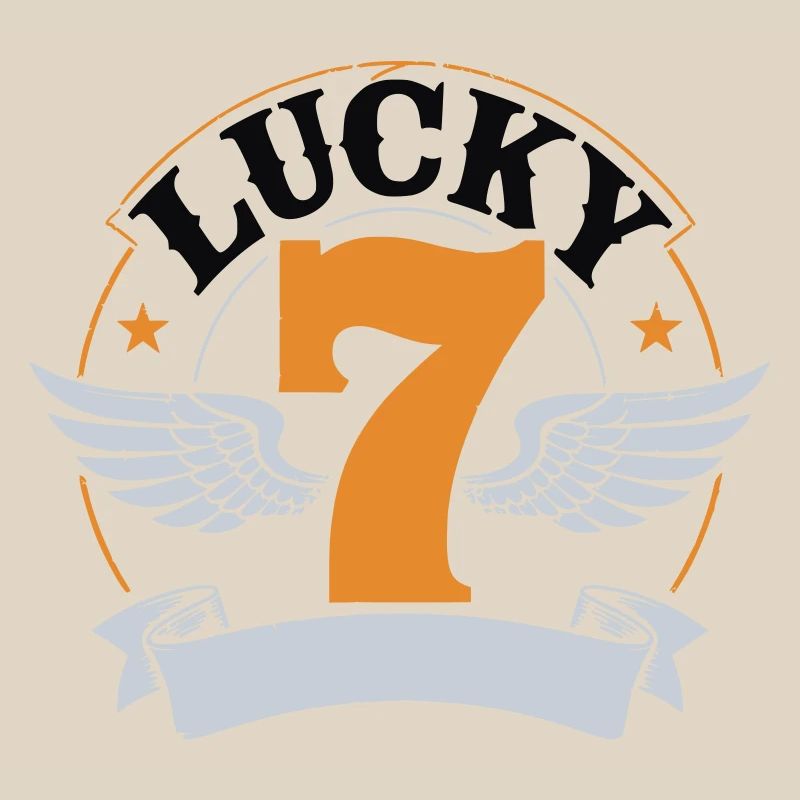Lucky 7 – Customizable biker design