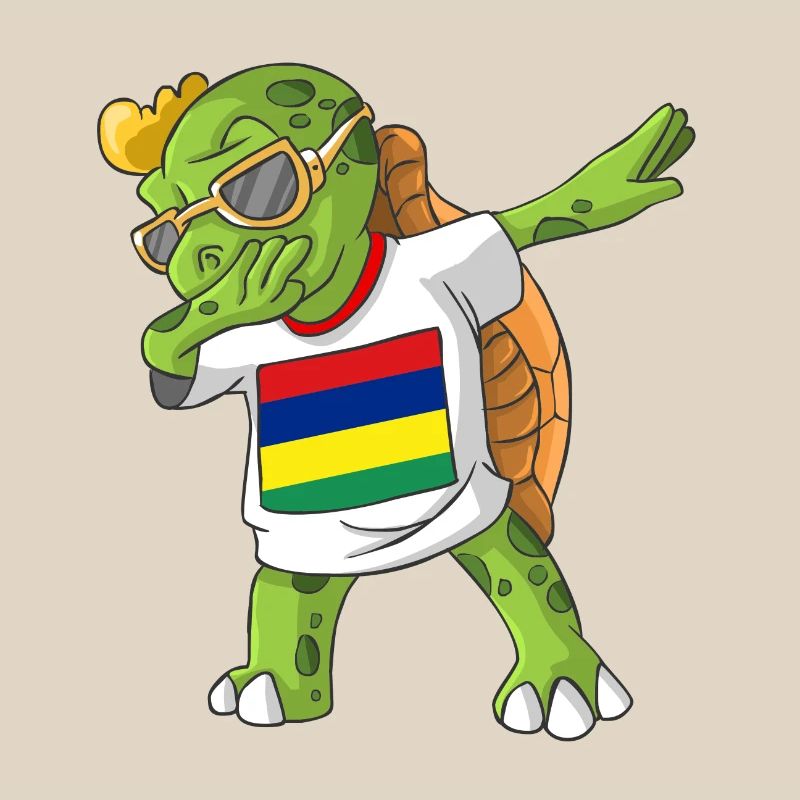Mauritius Dabbing turtle