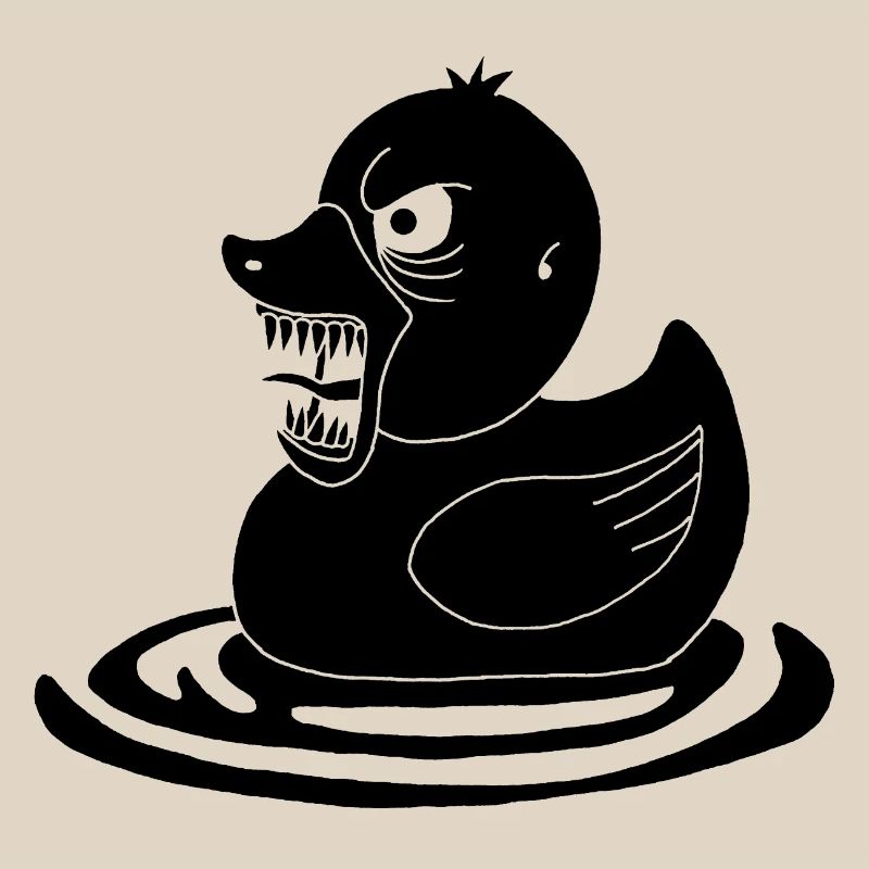 Black Demonic Duck