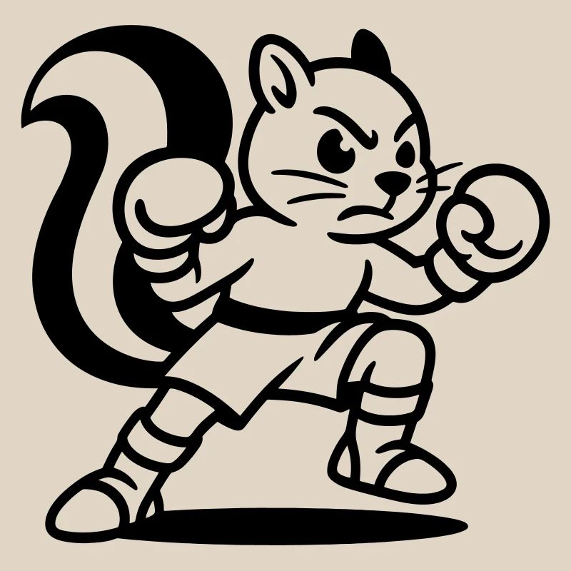 Boxer Eichhörnchen