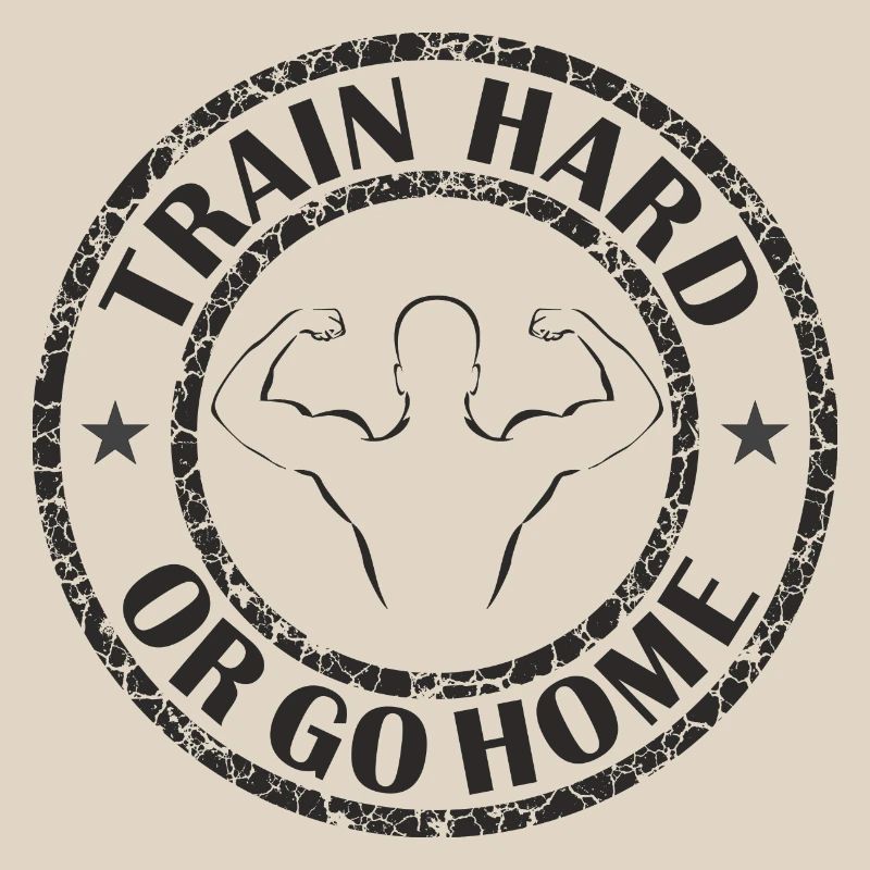Trainiere hart oder geh nach Hause