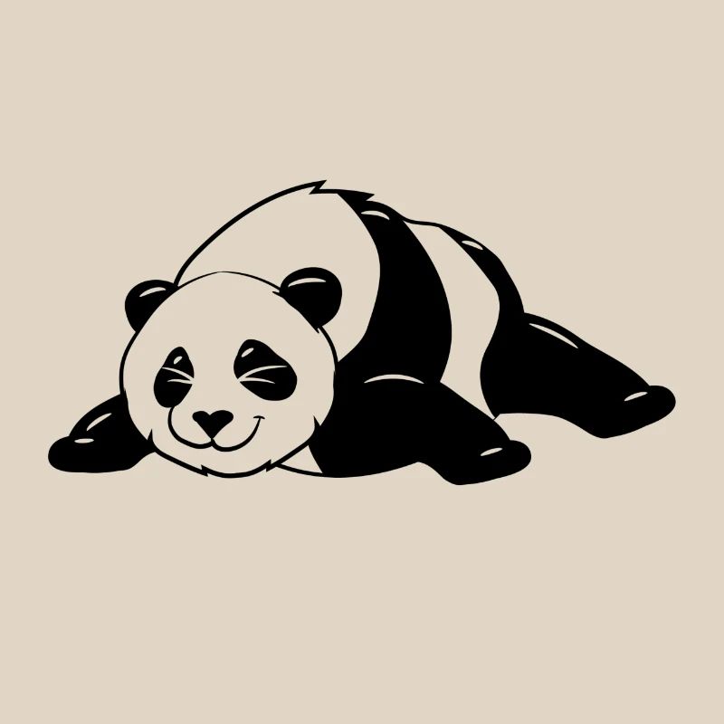 Funny Black And White Cute Panda Bear Dance Dab