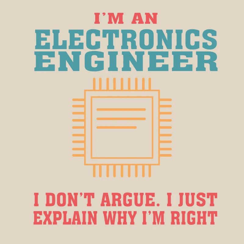 Funny Electronics Engineering Quote for Electronic