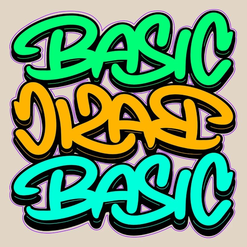 Urban Graffiti Basic Triple Font