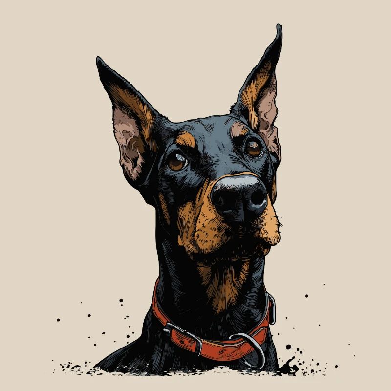 Doberman cool