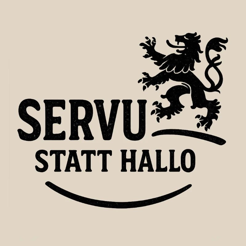 Servus statt Hallo – Bayerischer Dialekt Spruch 