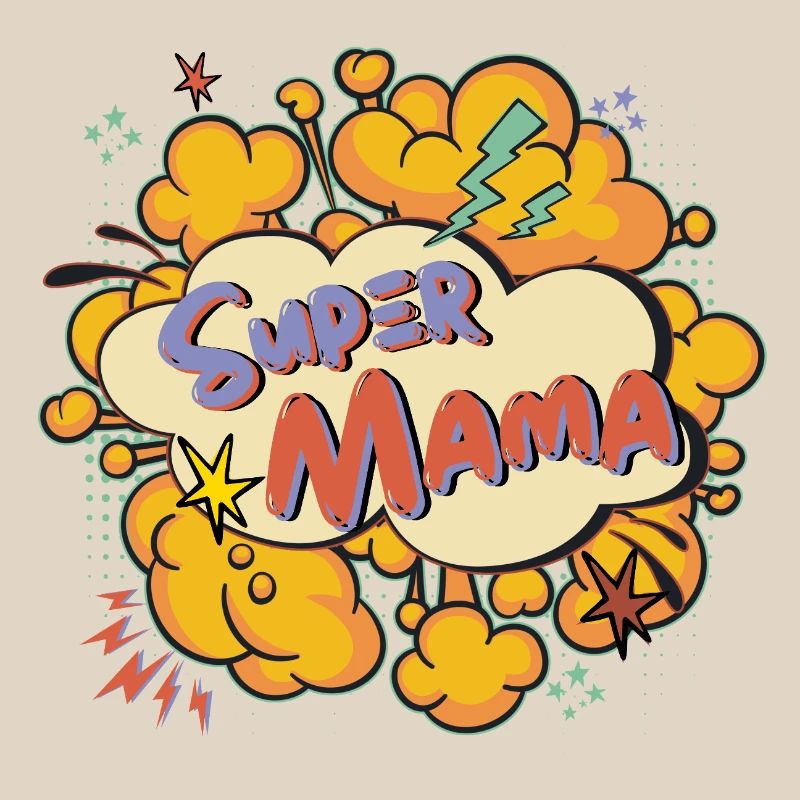 Super Mama Comic Explosion