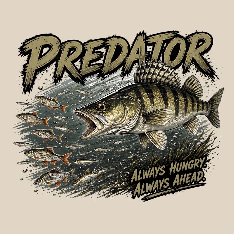 Conception d’attaque du zander à pêche à prédateurs