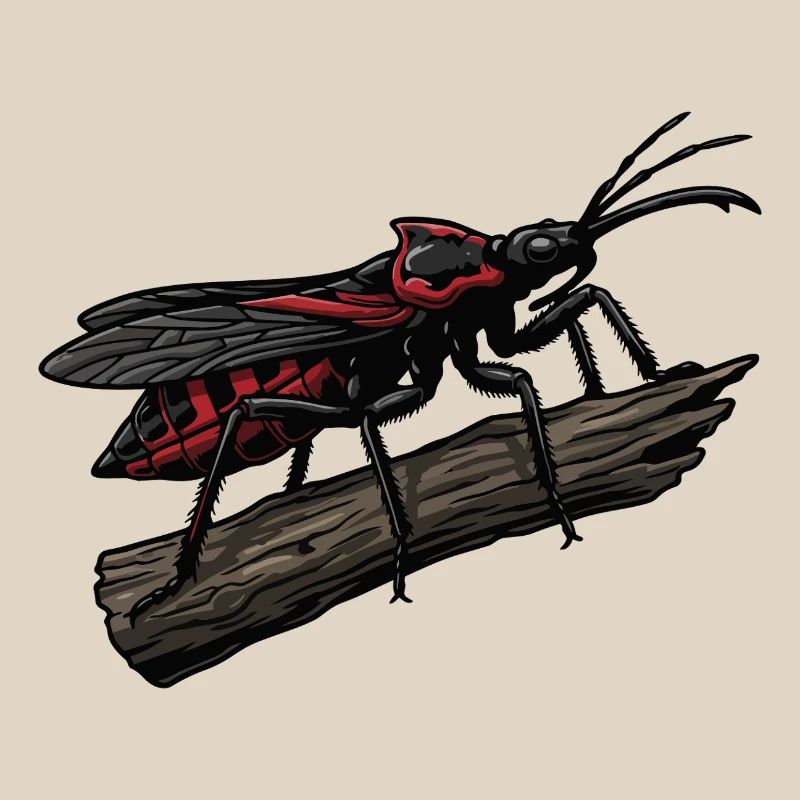 Bug Assassin, Bug Hunter, Red Strike Tattoo