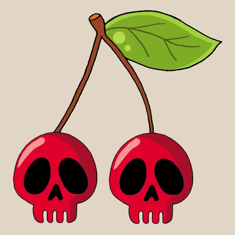 Cherry skull