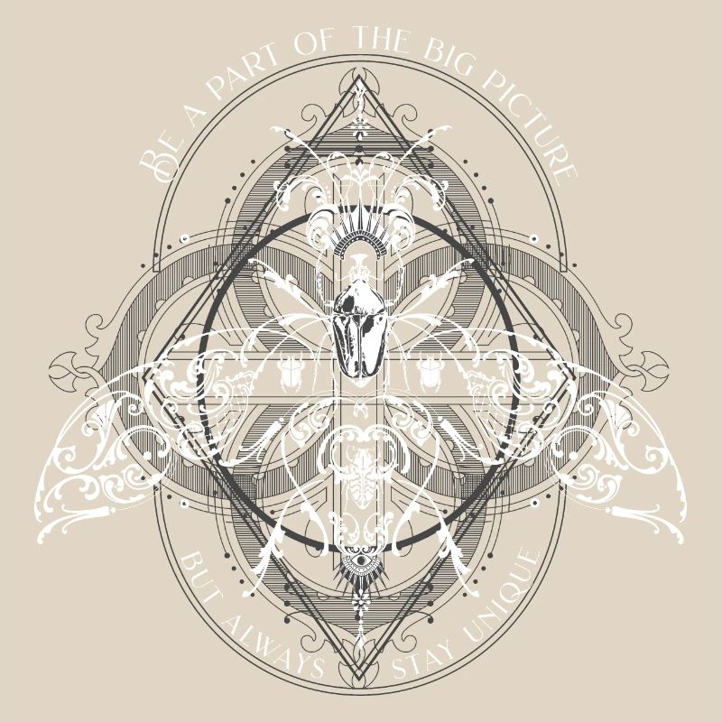 Insekten Muster Psychedelisch Bug Pattern