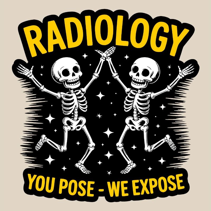 Radiology Skeletons Dance "You Pose - We Expose"