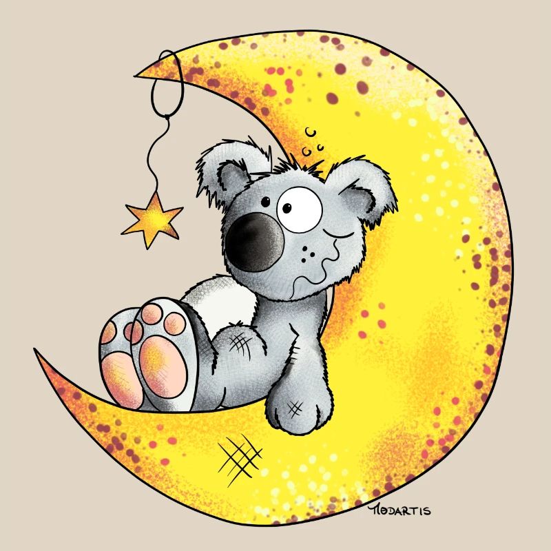 Koala In The Moon