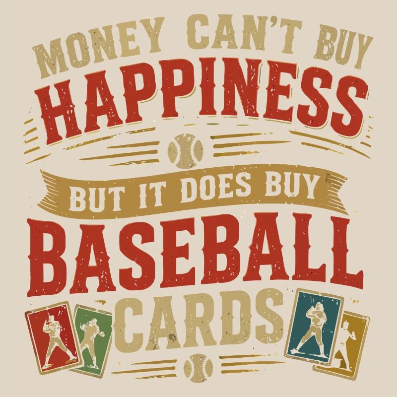 Baseball- und Glückskarten: Design-Leidenschaft
