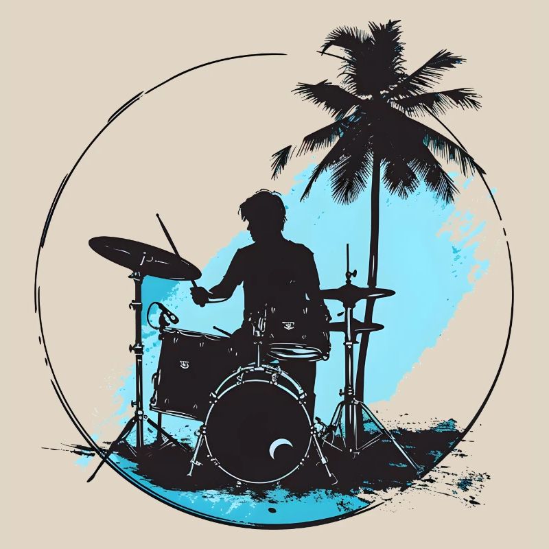Drummer Drawing
