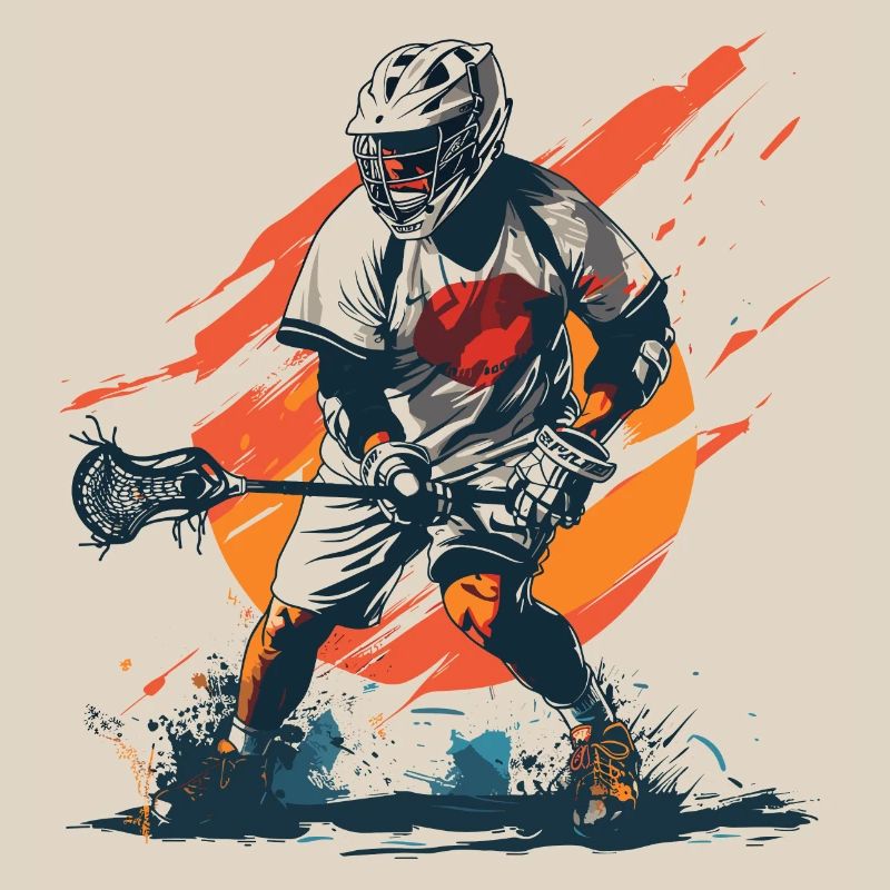 Lacrosse player