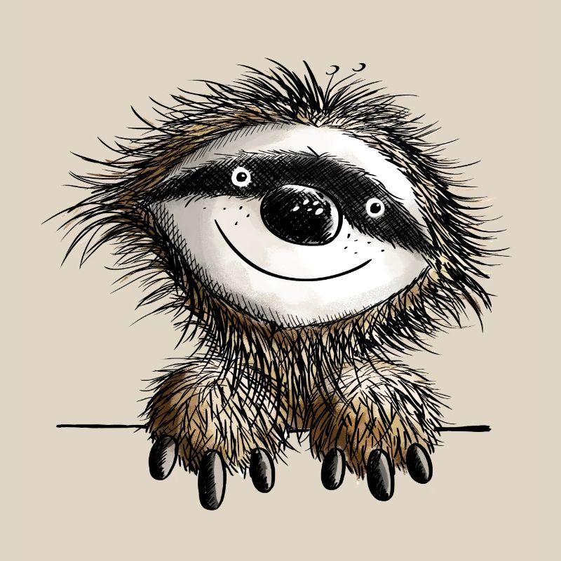 Smart Sloth - Sloths - Comic - Fun