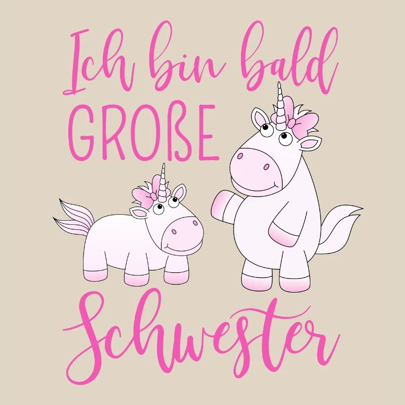 Ich bin bald große Schwester Einhorn