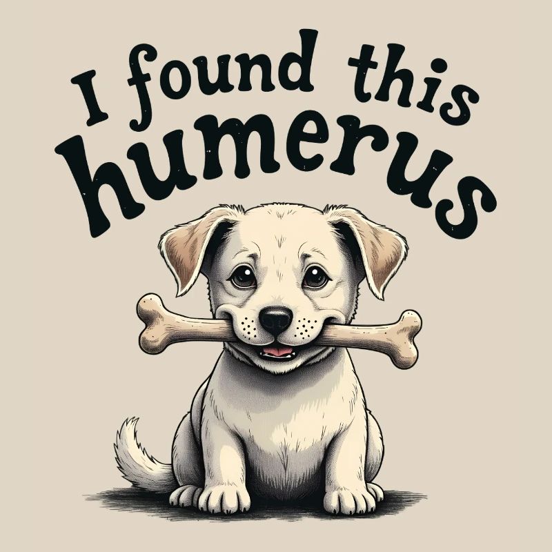 J’ai trouvé cet humérus