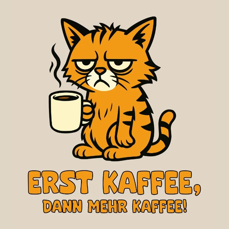 D’abord du café, puis plus de café Cat