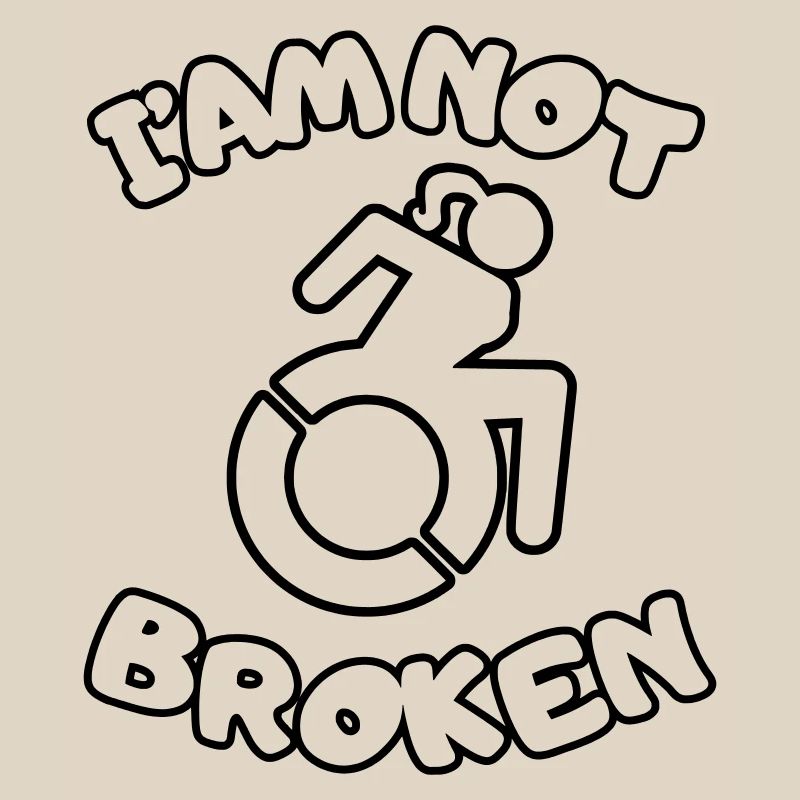 Ich sitze im Rollstuhl, aber ich bin nicht kaputt #