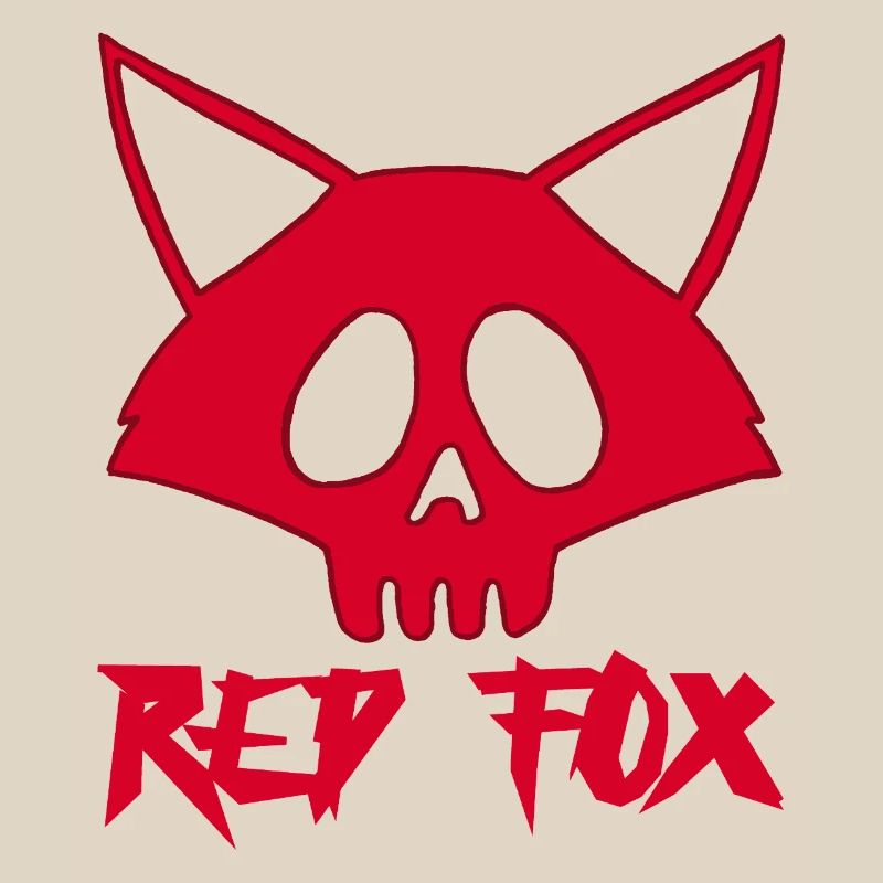 Rotfuchs Schädel