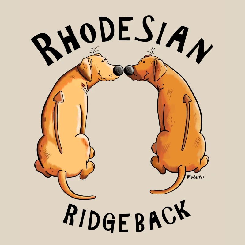 Smiling Rhodesian Ridgeback