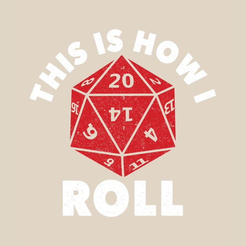 Dungeons Dice RPG Dragons C’EST COMME ÇA QUE JE ROULE