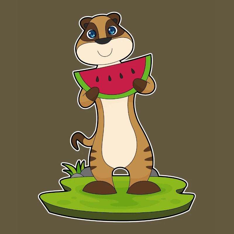 Suricate Pastèque