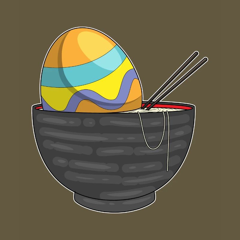 Easter Egg Easter Ramen