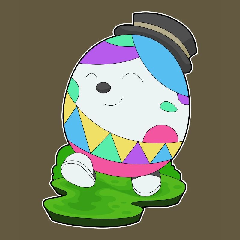Easter Easter Egg Cylinder