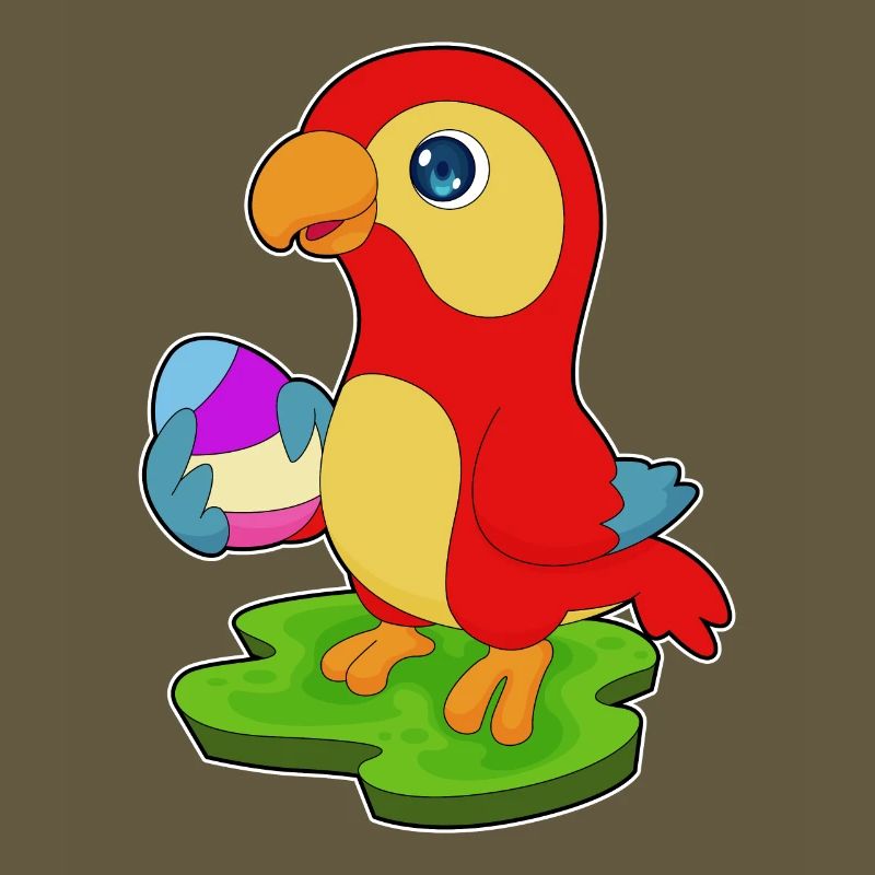 Parrot Easter Easter Egg