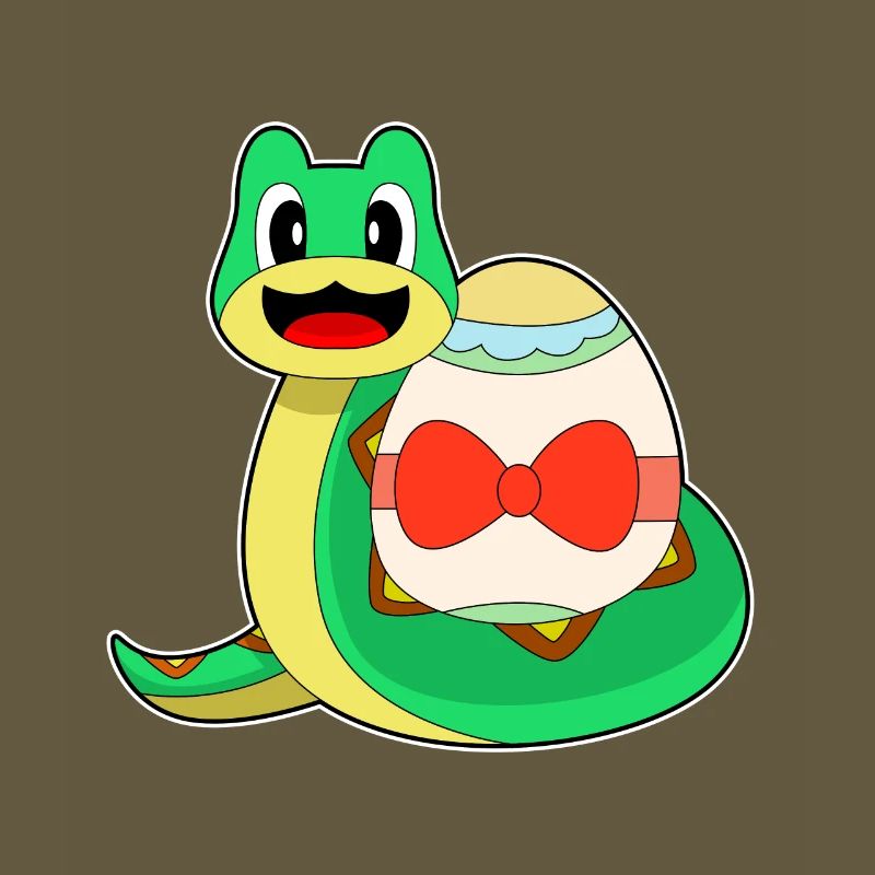 Snake Easter Easter Egg