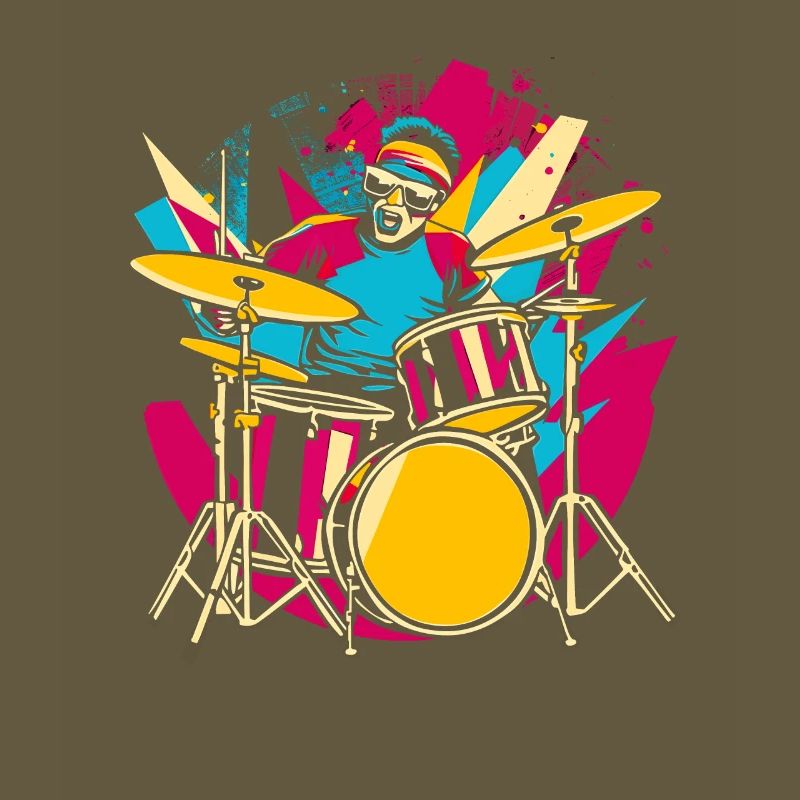 Batteur Synthwave