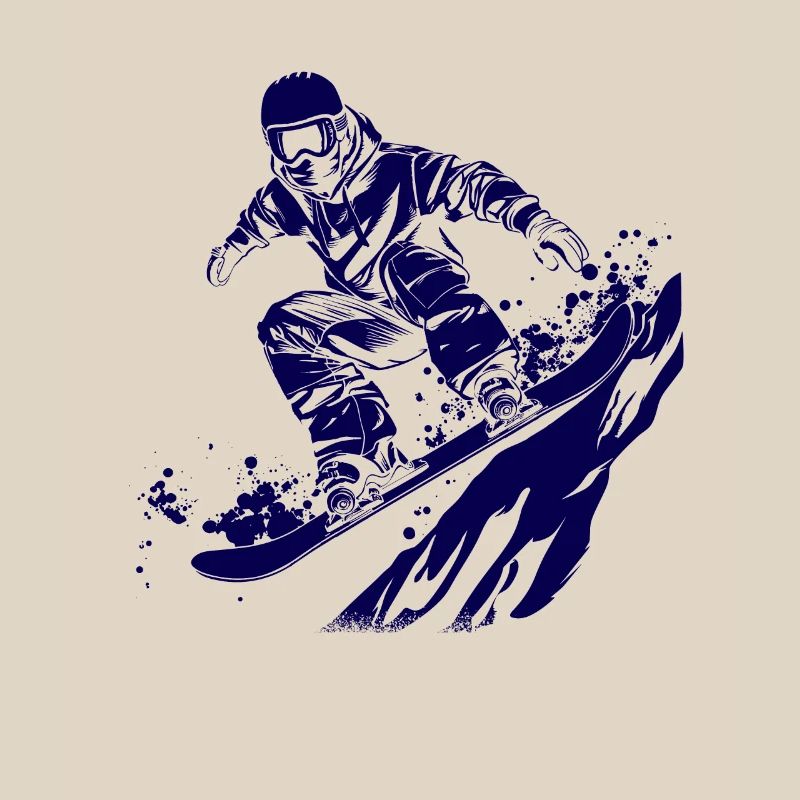 Snowboarder Sketch