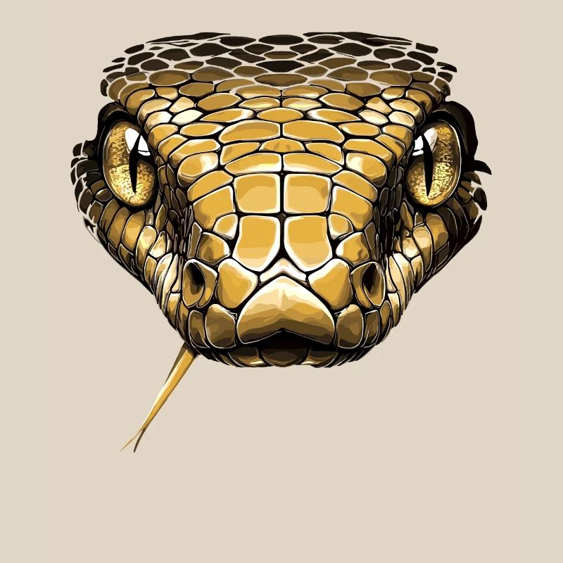 Serpent Python Cobra Mamba Serpent à sonnettes Serpent