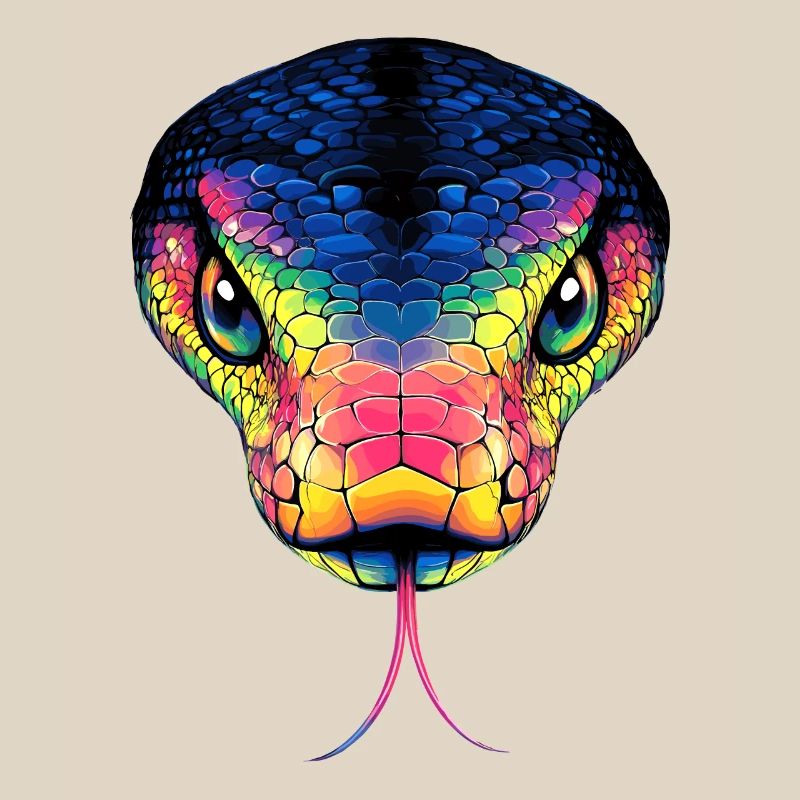 Serpent Python Cobra Mamba Serpent à sonnettes Serpent