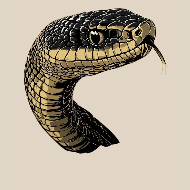 Serpent Python Cobra Mamba Serpent à sonnettes Serpent