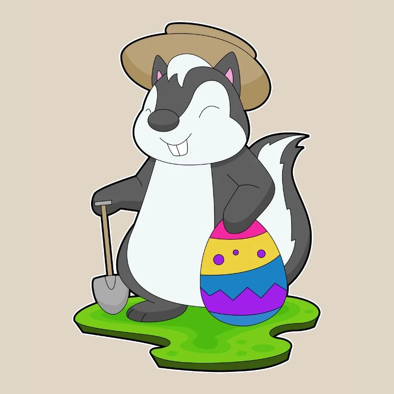 Skunk Easter Farmer