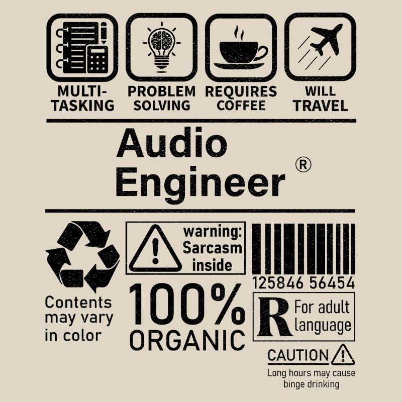 Audio Engineer multi tasking problem solving