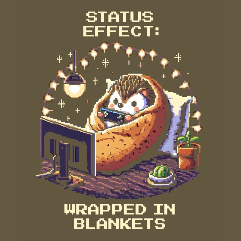 Status: Eingekuschelt in Decken