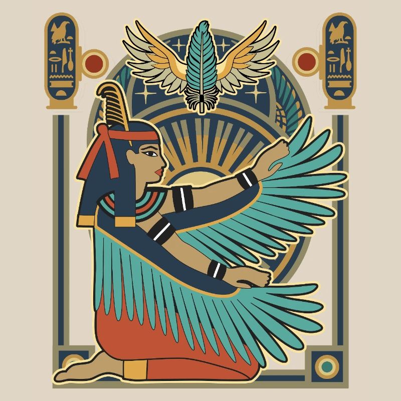 MAAT Déesse de la Justice