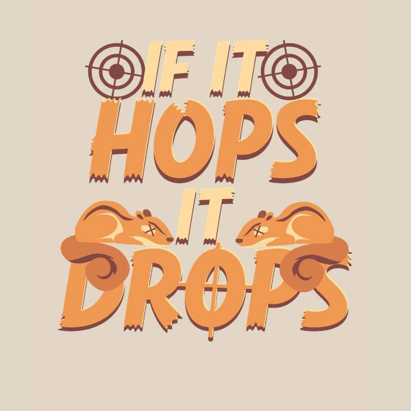 Eichhörnchenjäger Baumratte If It Hops It Drops