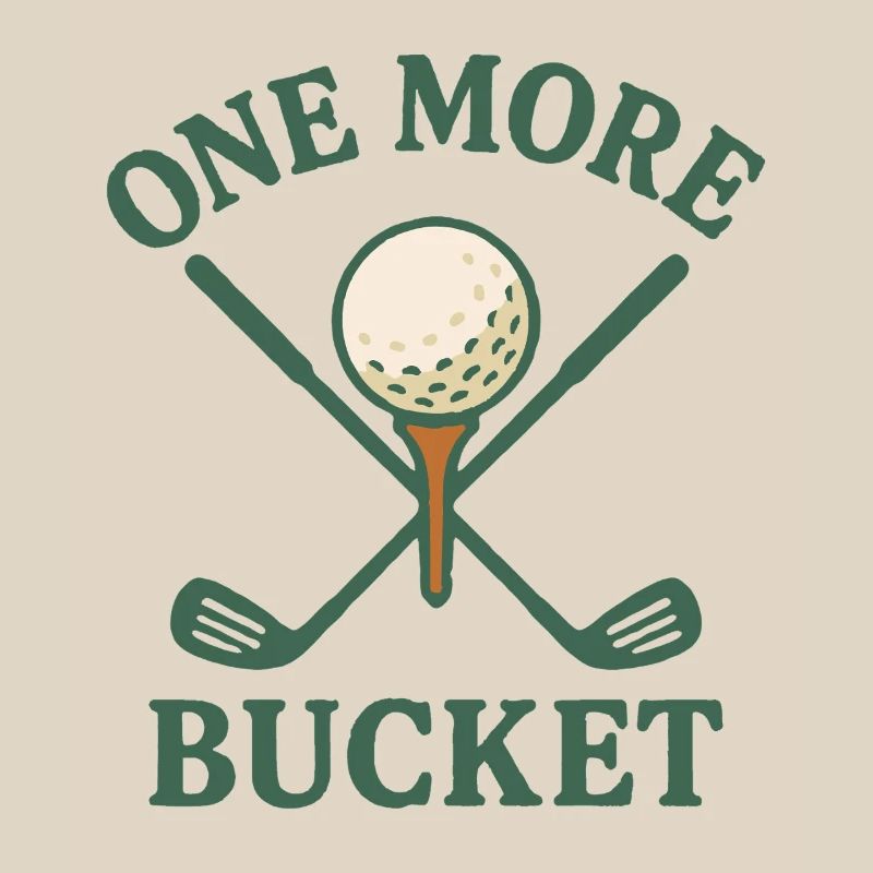 Ein weiterer Eimer Golfschläger Fun Design