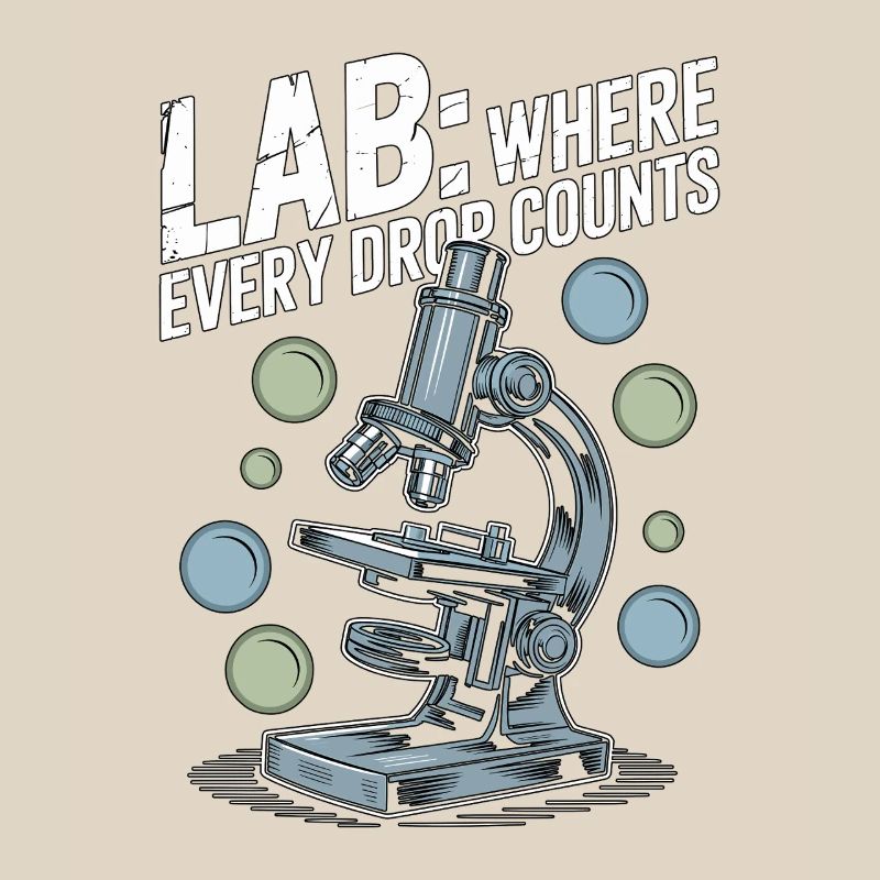Lab Technician Lab Where Every Drop Scientist