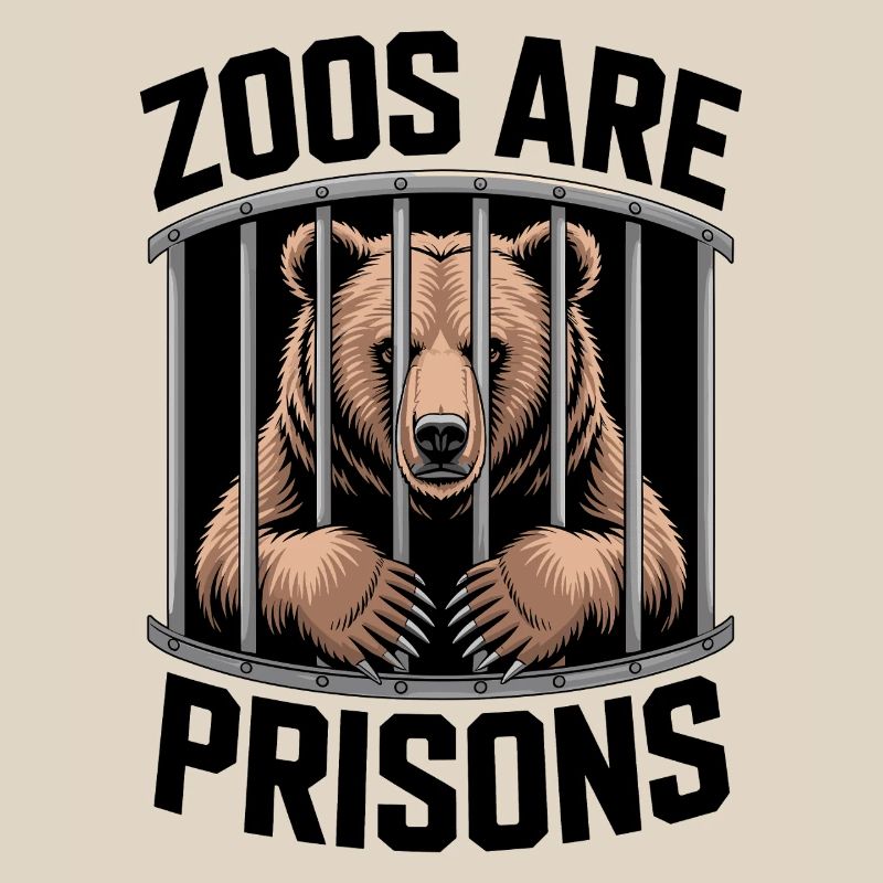 Bär hinter Gittern Motiv